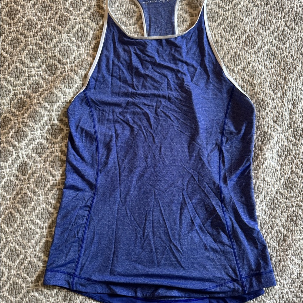 lululemon athletica Blue Tank Top
